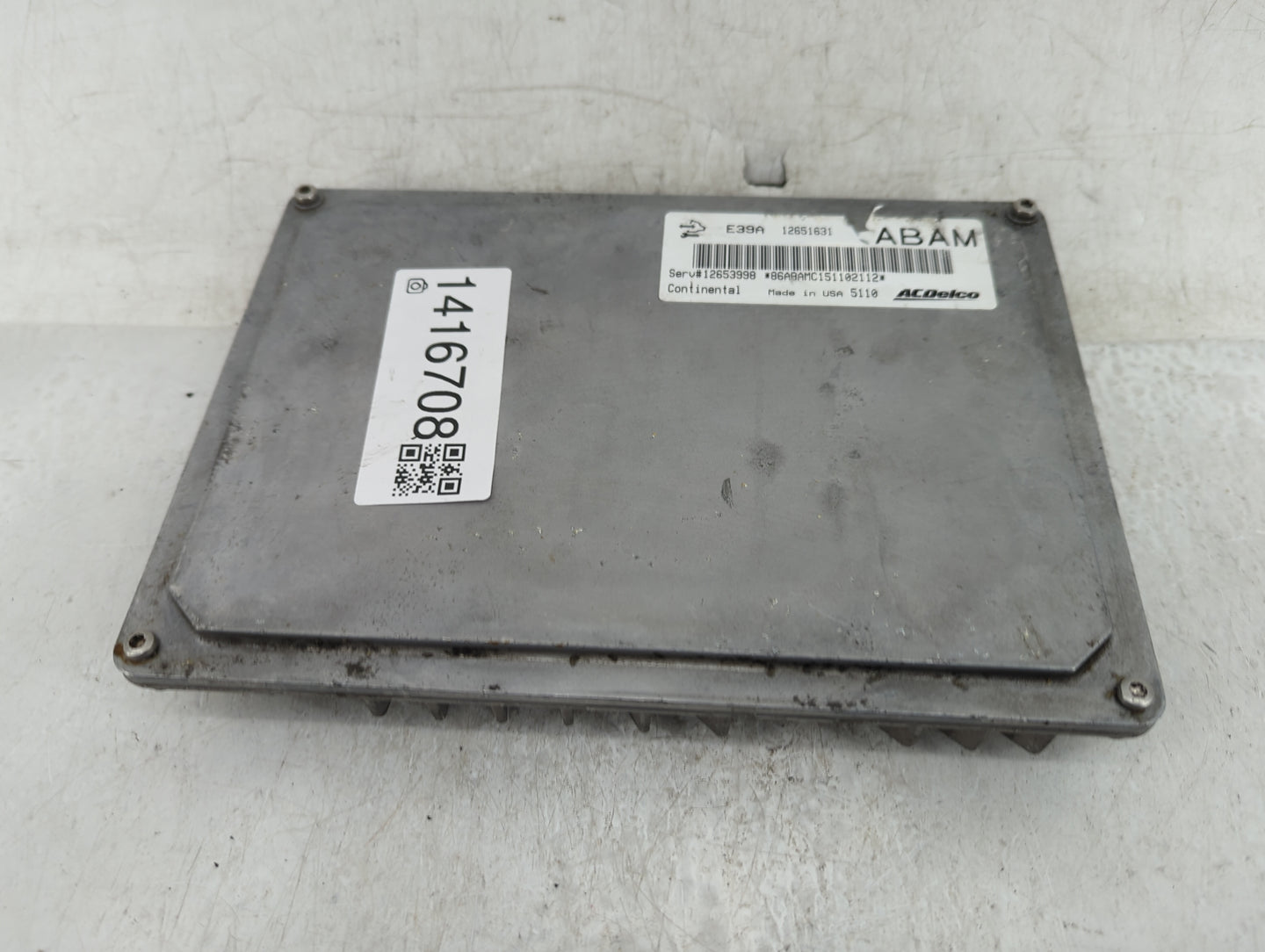 2013-2016 Chevrolet Traverse PCM Engine Control Computer ECU ECM PCU OEM P/N:12651631 Fits Fits 2013 2014 2015 2016 OEM Used