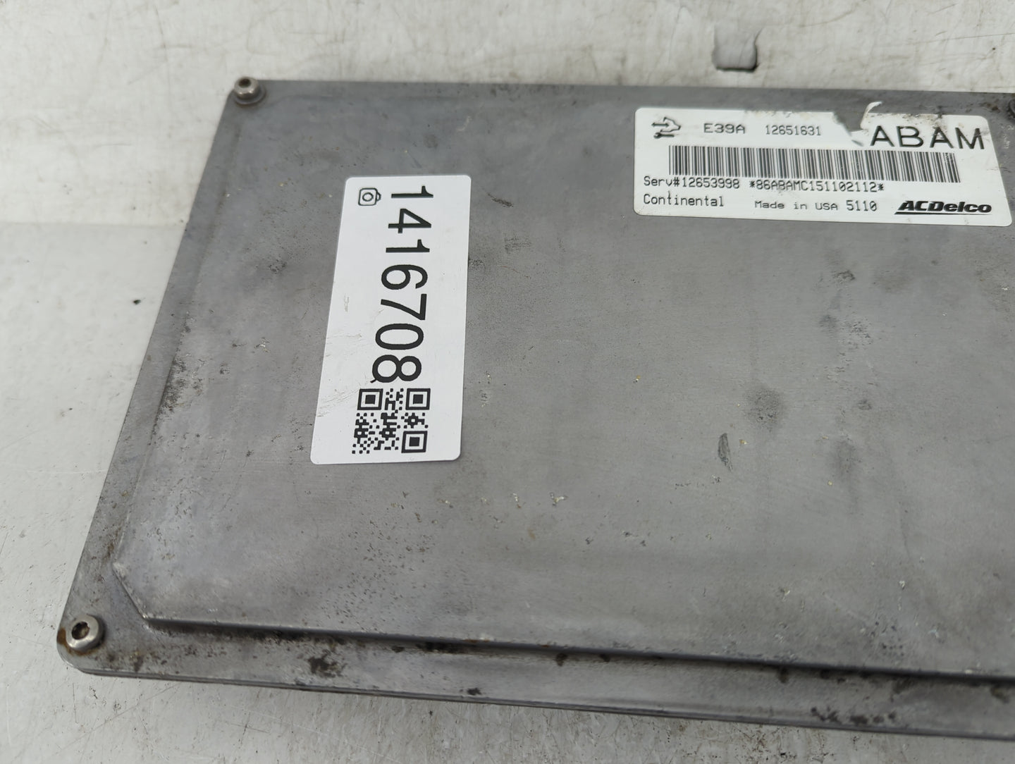 2013-2016 Chevrolet Traverse PCM Engine Control Computer ECU ECM PCU OEM P/N:12651631 Fits Fits 2013 2014 2015 2016 OEM Used