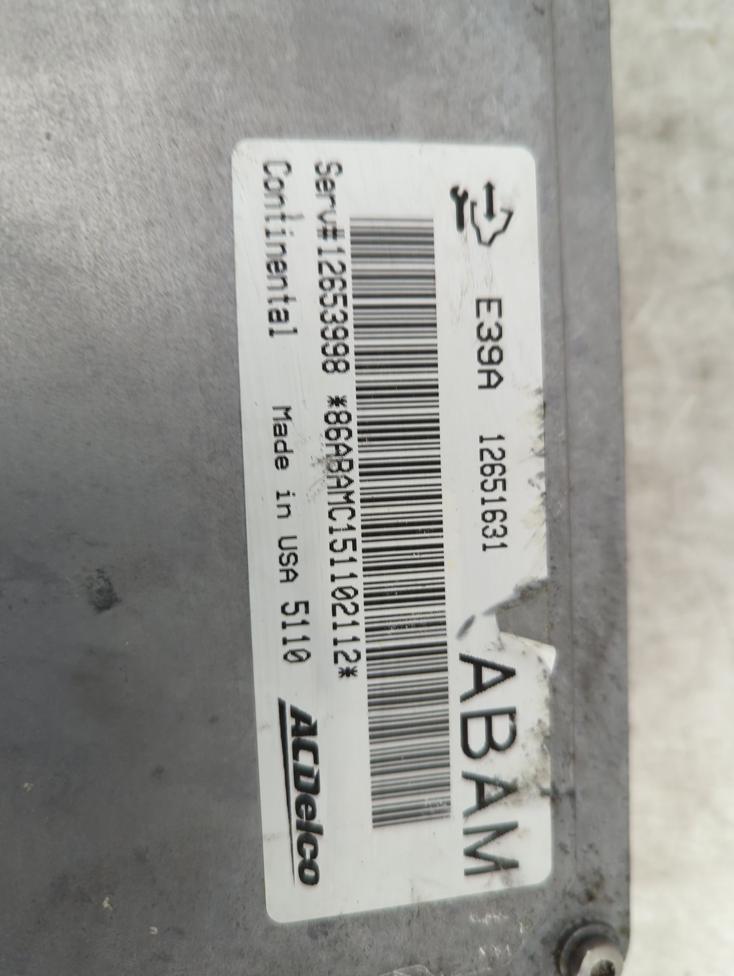 2013-2016 Chevrolet Traverse PCM Engine Control Computer ECU ECM PCU OEM P/N:12651631 Fits Fits 2013 2014 2015 2016 OEM Used
