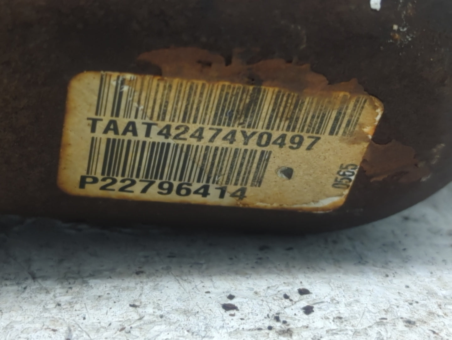 2017-2017 Chevrolet Traverse Axle Shaft Front Passenger Cv C/v 1428199 - Oemusedautoparts1.com
