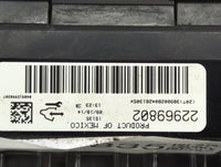 2013-2017 Chevrolet Traverse Climate Control Module Temperature AC/Heater Replacement P/N:22969802 Fits OEM Used Auto Parts 