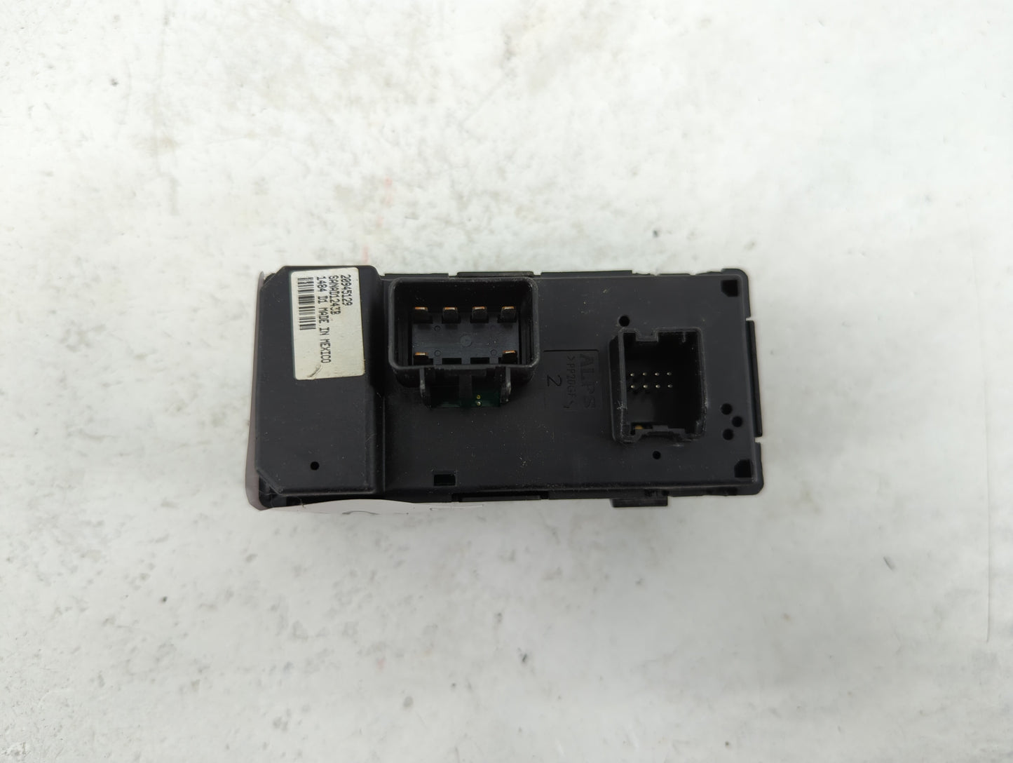 2015 Chevrolet Traverse Master Power Window Switch Replacement Driver Side Left P/N:20945129 SANAD1243B Fits OEM Used Auto P
