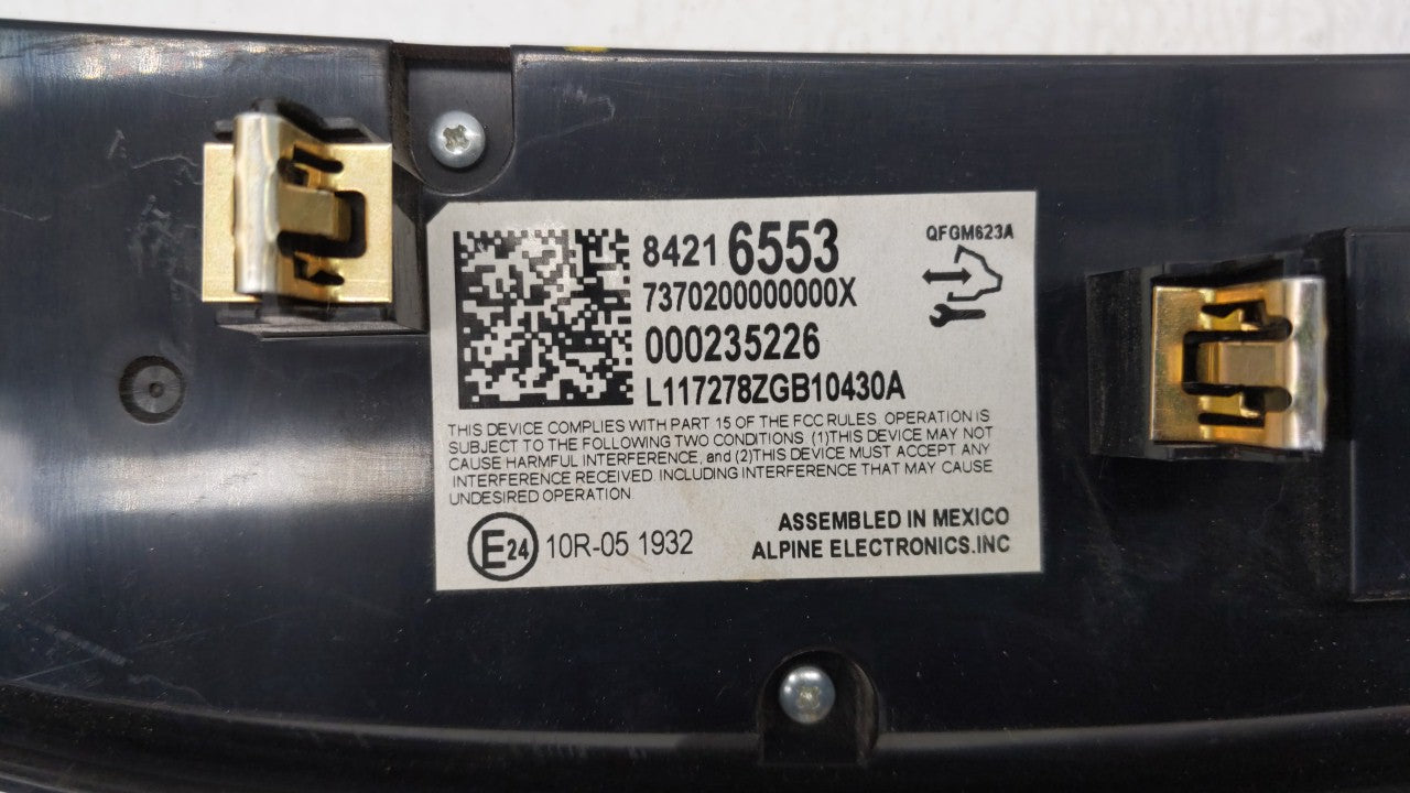 2018 Chevrolet Traverse Climate Control Module Temperature AC/Heater Replacement P/N:23158333 23251326, 84216553 Fits OEM Us