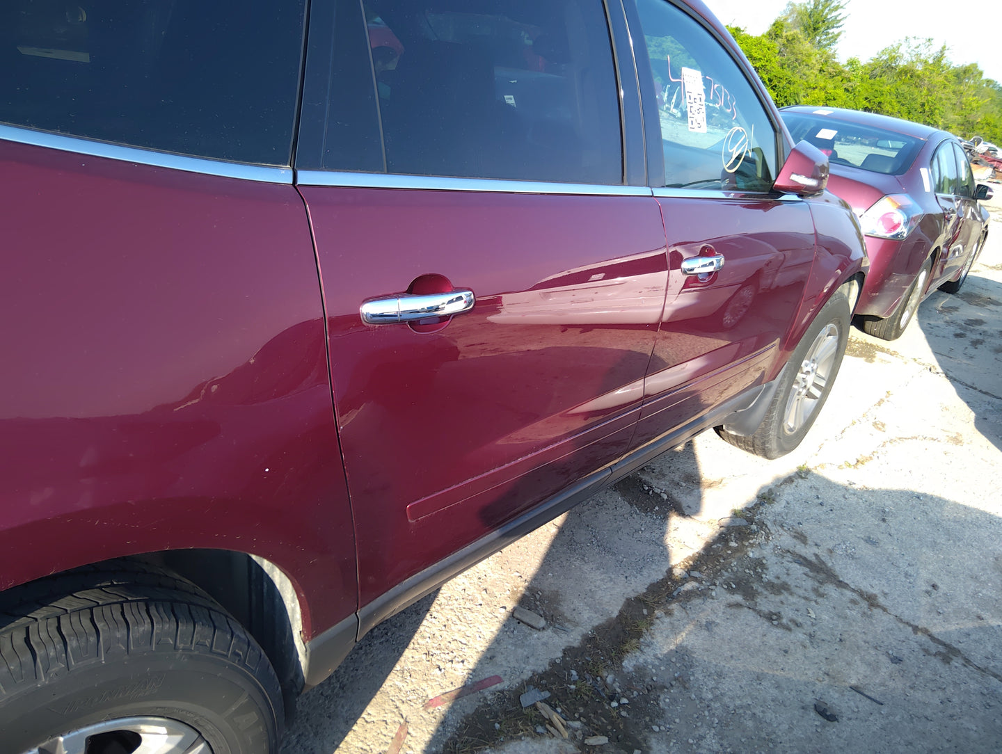 2015 Chevrolet Traverse Passenger Rear Door Oem - Oemusedautoparts1.com
