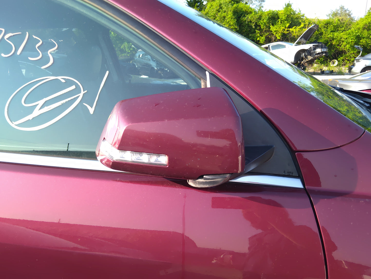 2015-2017 Chevrolet Traverse Passenger Side View Mirror - Right Door Mirror OEM Used - Oemusedautoparts1.com