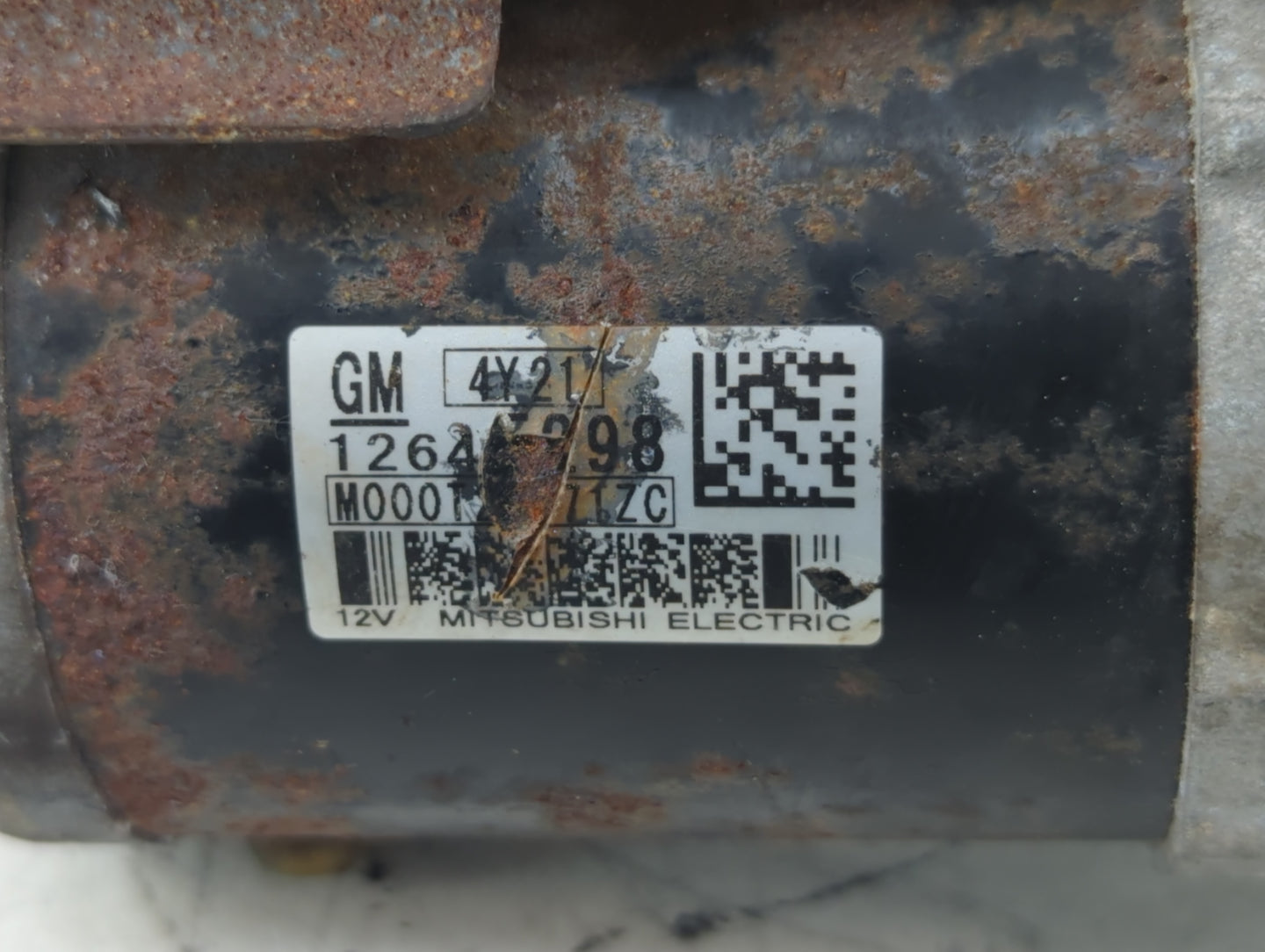 2015 Chevrolet Traverse Car Starter Motor Solenoid OEM P/N:12645298 Fits OEM Used Auto Parts - Oemusedautoparts1.com