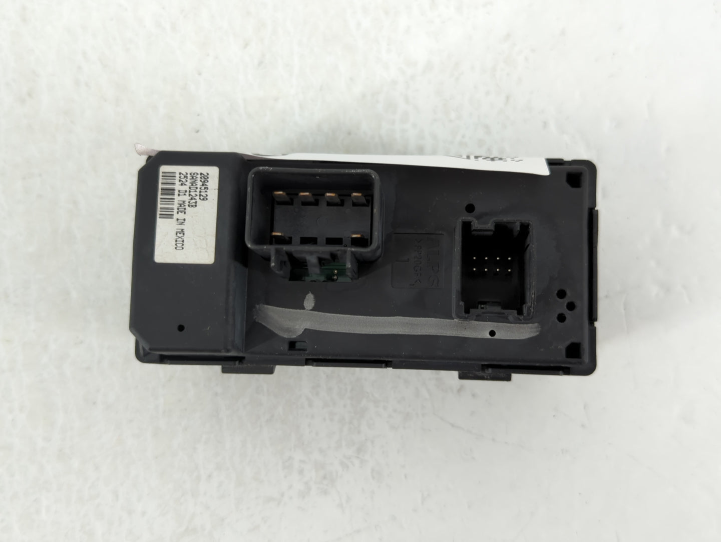 2009-2017 Chevrolet Traverse Master Power Window Switch Replacement Driver Side Left P/N:20945129 Fits OEM Used Auto Parts -