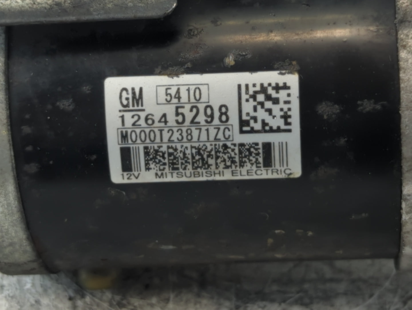 2015 Chevrolet Traverse Car Starter Motor Solenoid OEM P/N:12645298 Fits OEM Used Auto Parts - Oemusedautoparts1.com