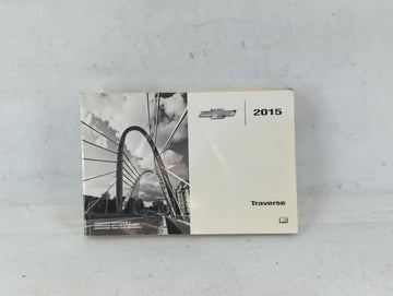 2015 Chevrolet Traverse Owners Manual Book Guide OEM Used Auto Parts - Oemusedautoparts1.com