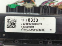 2013-2017 Chevrolet Traverse Climate Control Module Temperature AC/Heater Replacement P/N:23158333 Fits OEM Used Auto Parts 