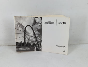 compare product 2015 Chevrolet Traverse Owners Manual Book Guide P/N:231211149 B OEM Used Auto Parts