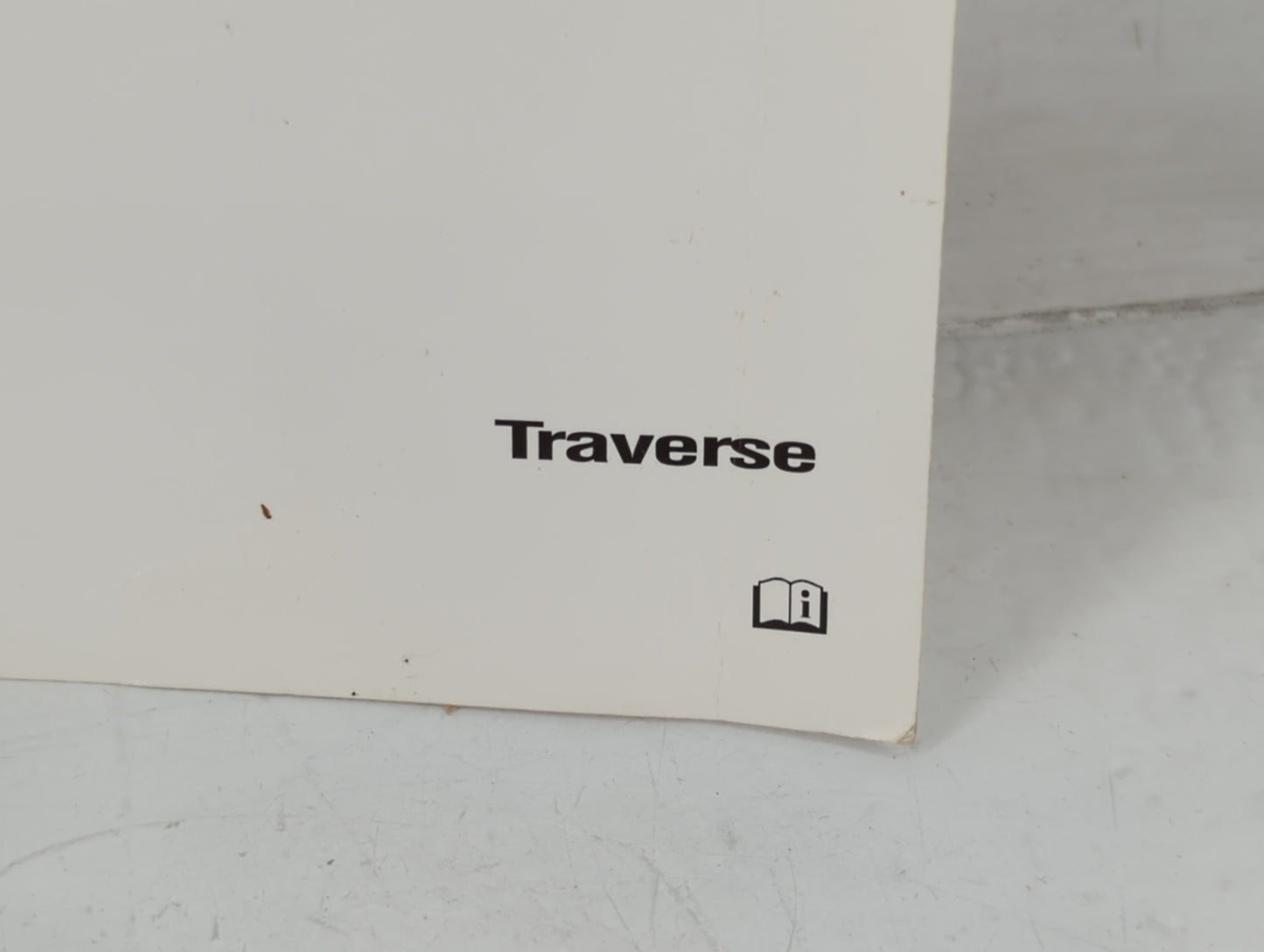 2015 Chevrolet Traverse Owners Manual Book Guide P/N:231211149 B OEM Used Auto Parts - Oemusedautoparts1.com