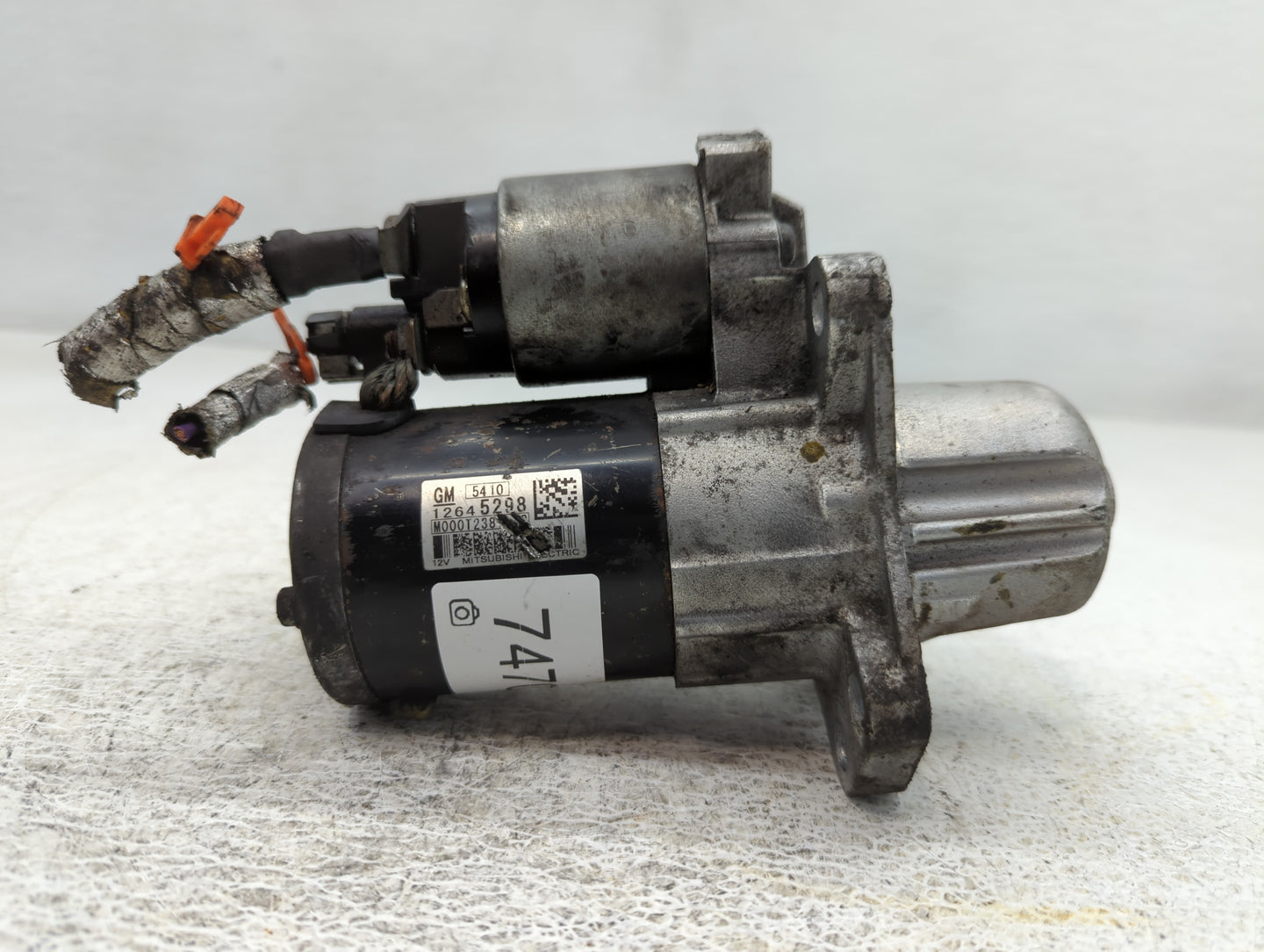 2015 Chevrolet Traverse Car Starter Motor Solenoid OEM P/N:12645298 5410 Fits OEM Used Auto Parts - Oemusedautoparts1.com