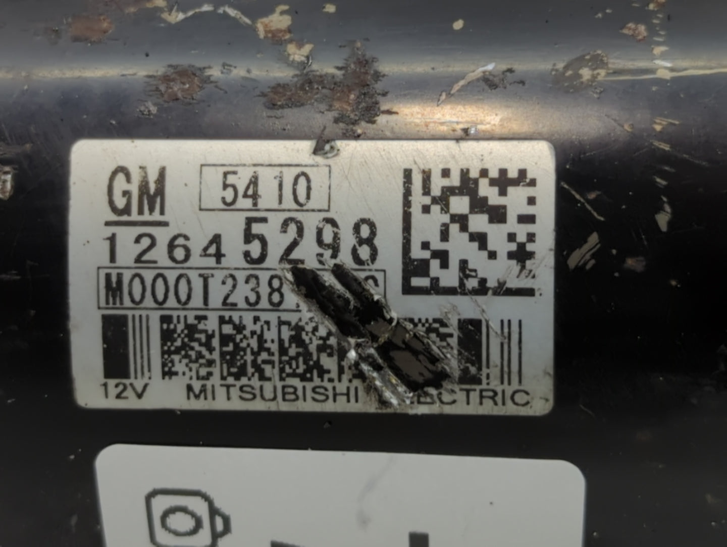 2015 Chevrolet Traverse Car Starter Motor Solenoid OEM P/N:12645298 5410 Fits OEM Used Auto Parts - Oemusedautoparts1.com