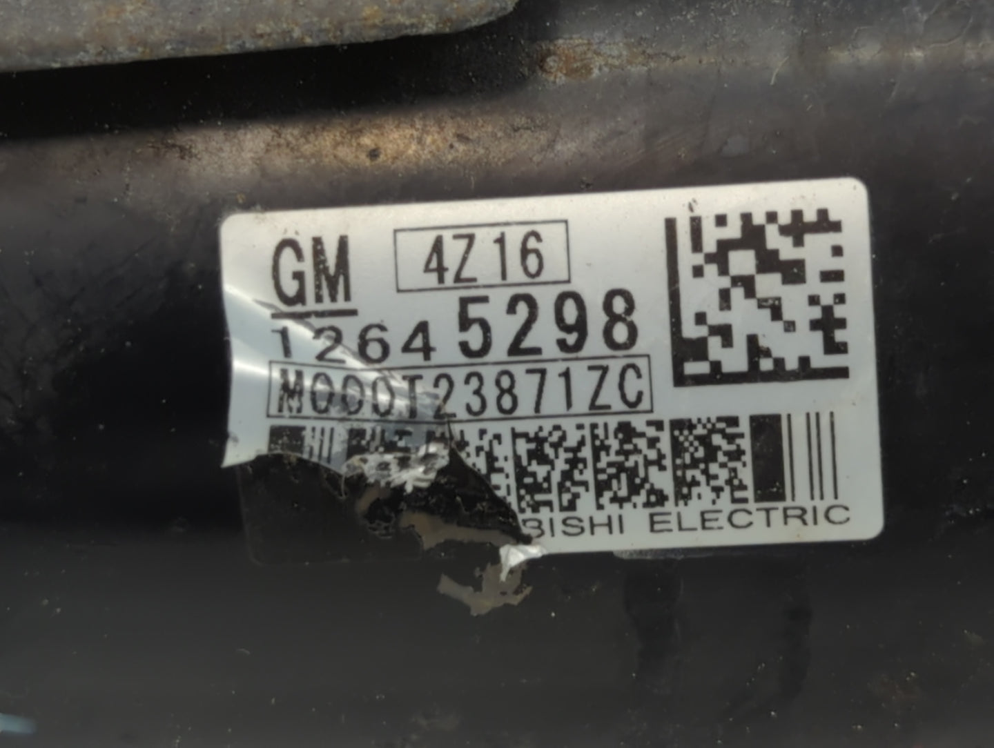 2015 Chevrolet Traverse Car Starter Motor Solenoid OEM P/N:4Z16 12645298 Fits OEM Used Auto Parts - Oemusedautoparts1.com