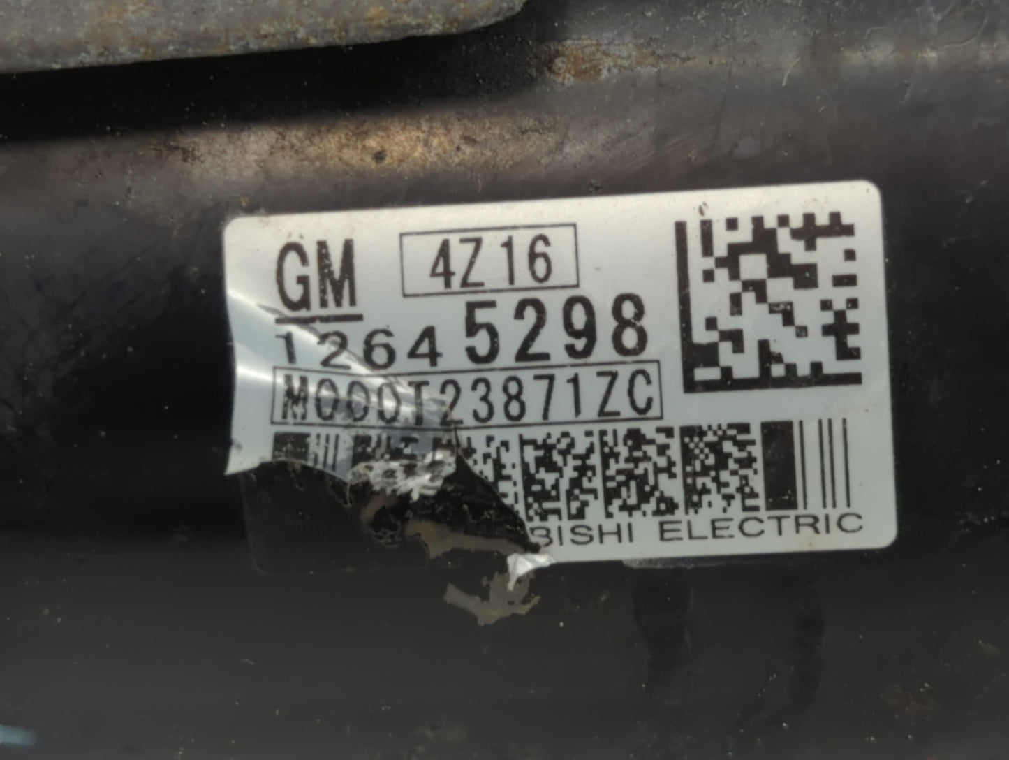 2015 Chevrolet Traverse Car Starter Motor Solenoid OEM P/N:4Z16 12645298 Fits OEM Used Auto Parts - Oemusedautoparts1.com