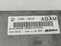 2013-2016 Chevrolet Traverse PCM Engine Control Computer ECU ECM PCU OEM P/N:12651631 E39A Fits Fits 2013 2014 2015 2016 OEM