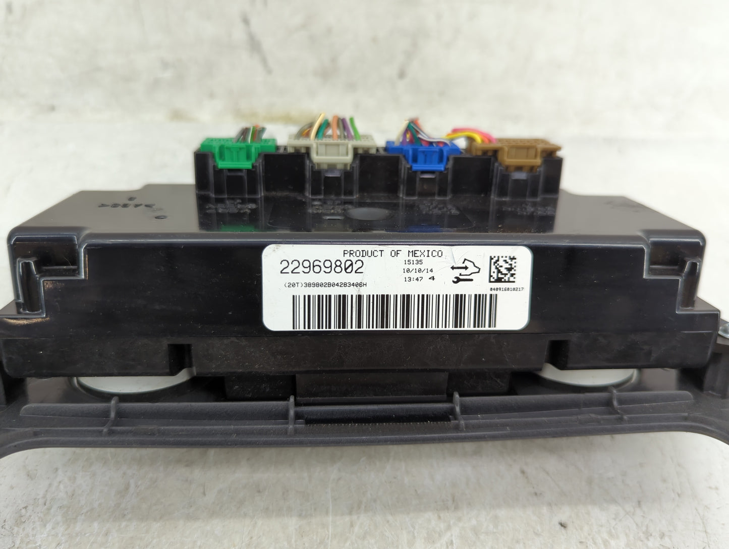 2013-2017 Chevrolet Traverse Climate Control Module Temperature AC/Heater Replacement P/N:22969802 Fits OEM Used Auto Parts 