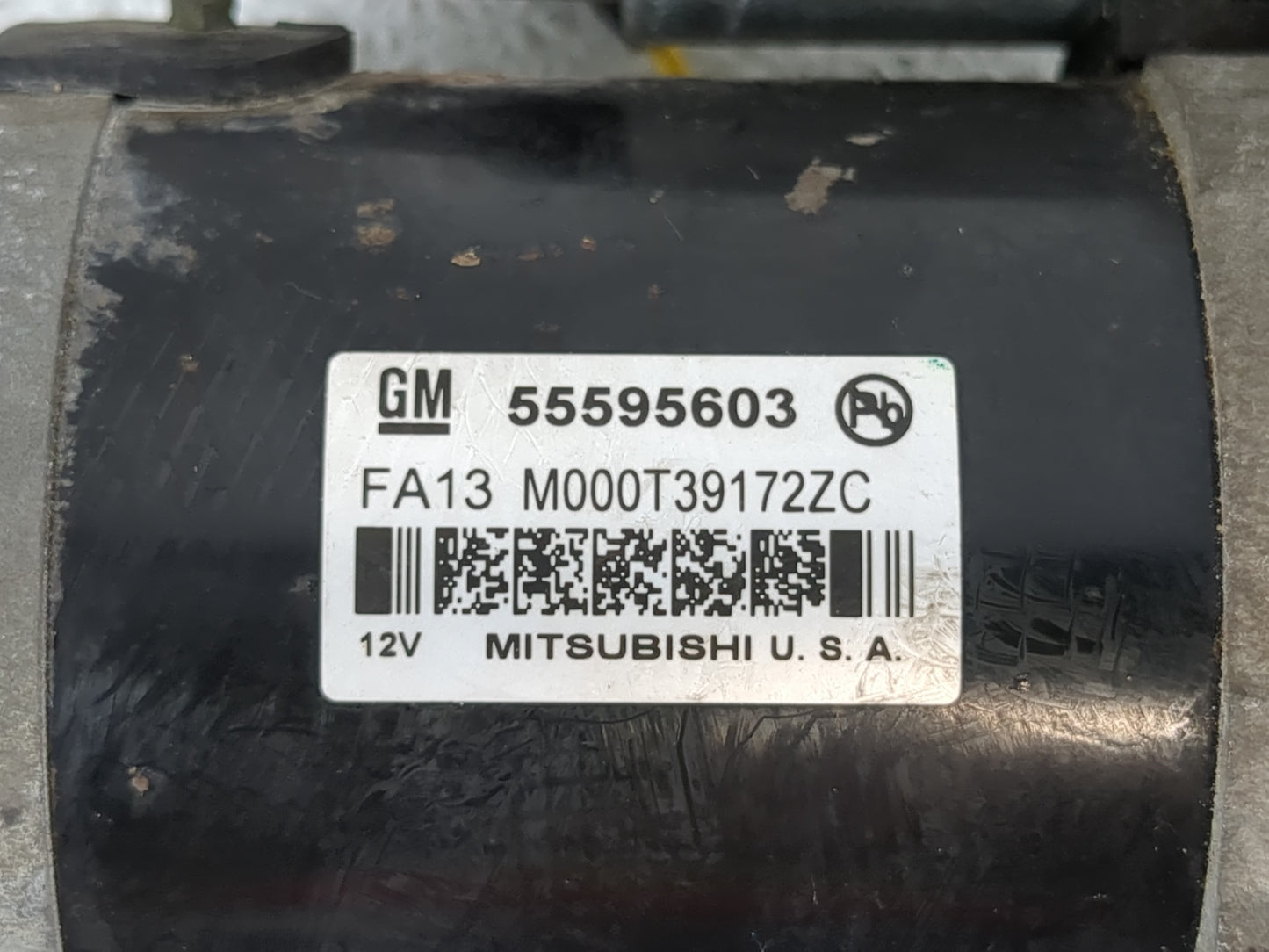 2013-2021 Chevrolet Trax Car Starter Motor Solenoid OEM P/N:55595603 Fits OEM Used Auto Parts - Oemusedautoparts1.com