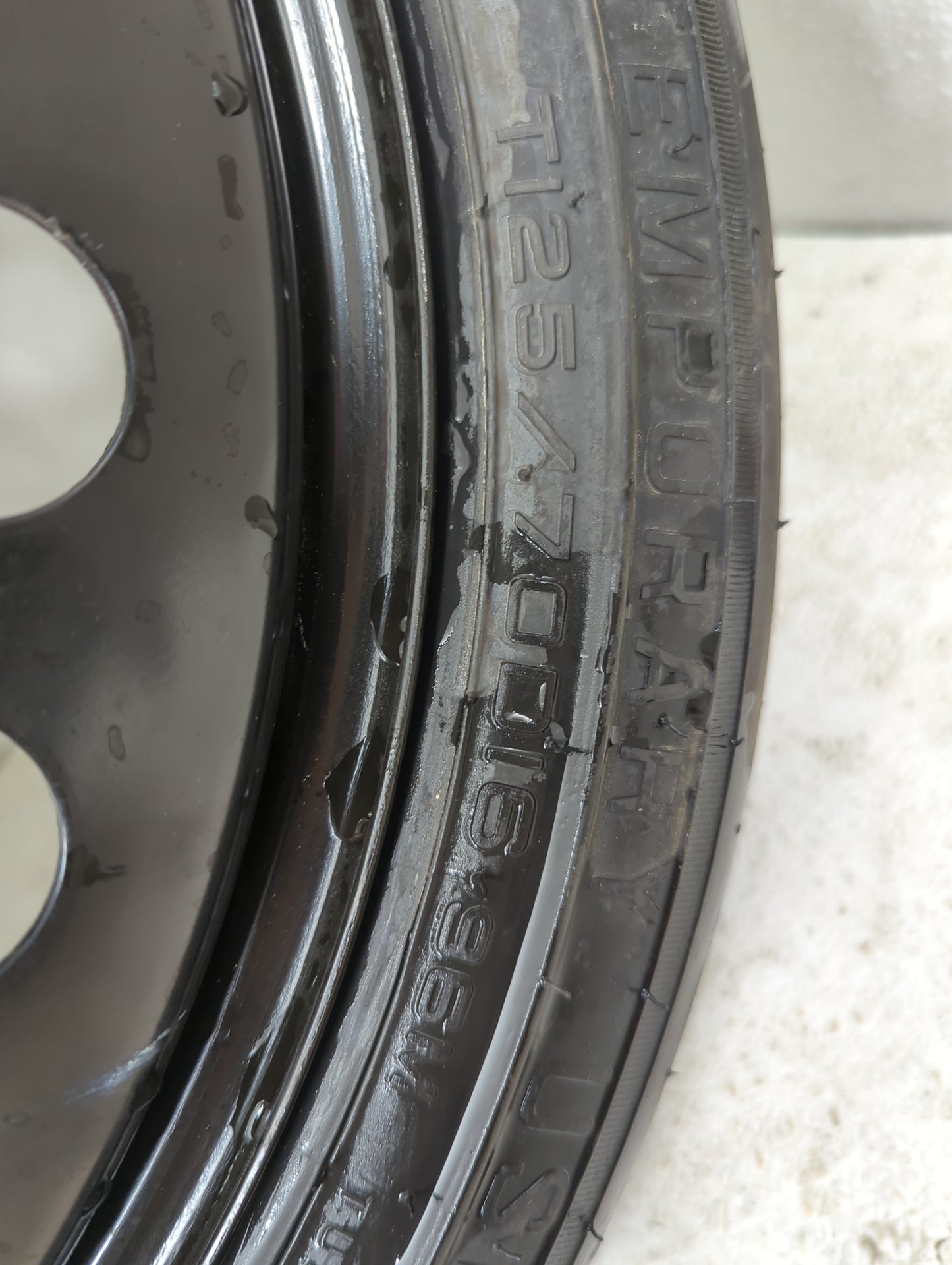 2013-2022 Chevrolet Trax Spare Donut Tire Wheel Rim Oem 1168279 - Oemusedautoparts1.com