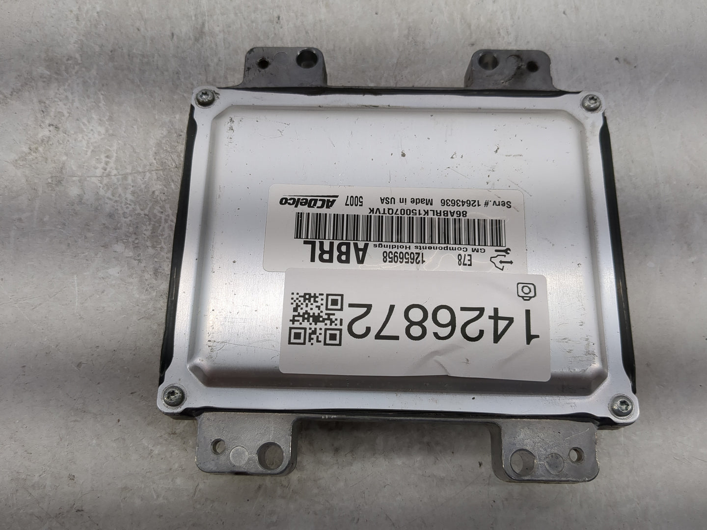 2013-2016 Chevrolet Trax PCM Engine Control Computer ECU ECM PCU OEM P/N:12643636 12656958 Fits Fits 2011 2012 2013 2014 201