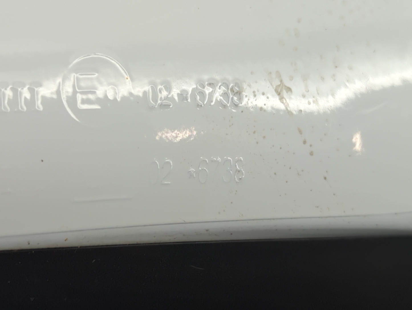 2015-2016 Chevrolet Trax Driver Left Side View Power Door Mirror White - Oemusedautoparts1.com