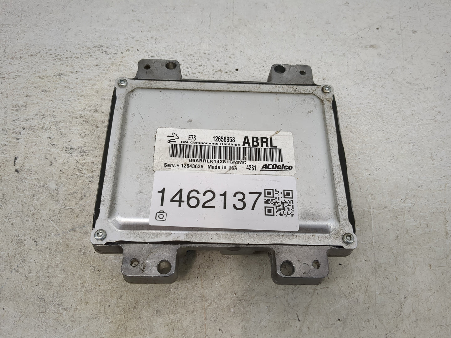 2013-2016 Chevrolet Trax PCM Engine Control Computer ECU ECM PCU OEM P/N:12656958 Fits Fits 2011 2012 2013 2014 2015 2016 OE