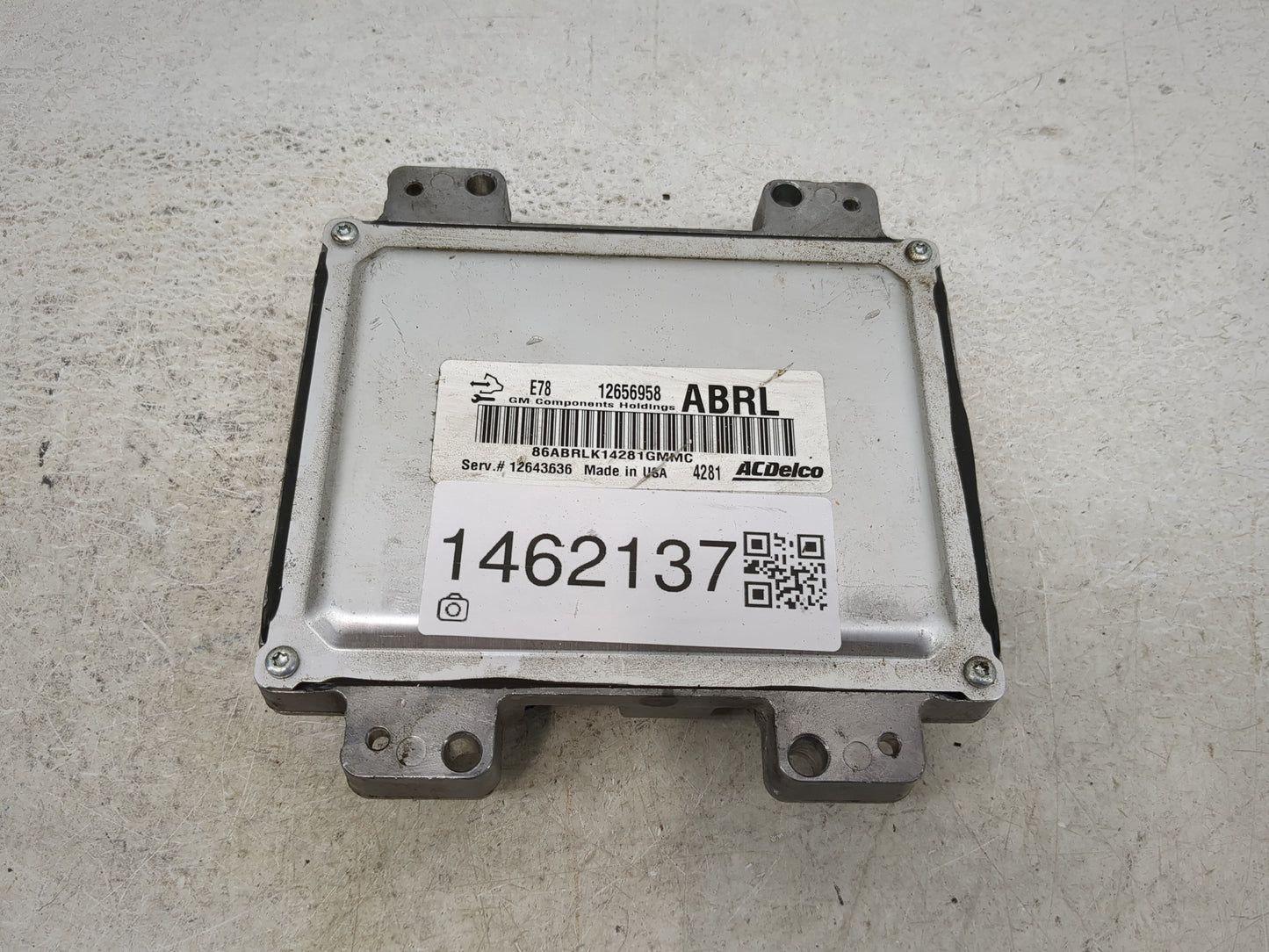2013-2016 Chevrolet Trax PCM Engine Control Computer ECU ECM PCU OEM P/N:12656958 Fits Fits 2011 2012 2013 2014 2015 2016 OE