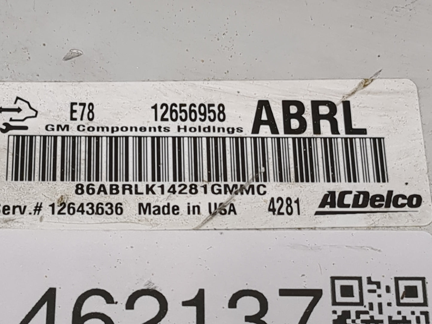 2013-2016 Chevrolet Trax PCM Engine Control Computer ECU ECM PCU OEM P/N:12656958 Fits Fits 2011 2012 2013 2014 2015 2016 OE