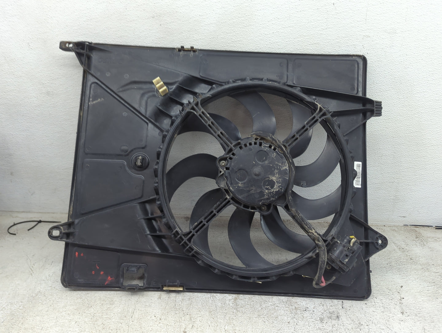 2014-2021 Chevrolet Trax Electric Radiator Cooling Fan Motor Assembly Fits Fits 2014 2015 2016 2017 2018 2019 2020 2021 OEM 