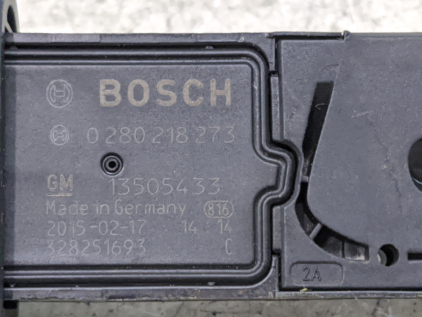 2013-2021 Chevrolet Trax Mass Air Flow Meter Maf 1489659 - Oemusedautoparts1.com