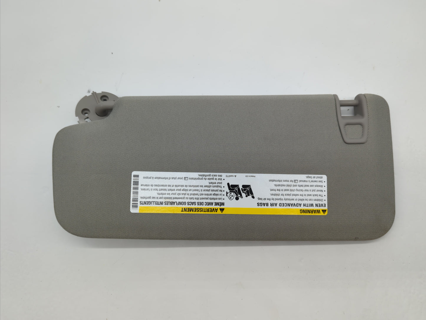 2015-2016 Chevrolet Trax Sun Visor Shade Replacement Passenger Right Mirror Fits Fits 2015 2016 OEM Used Auto Parts - Oemuse