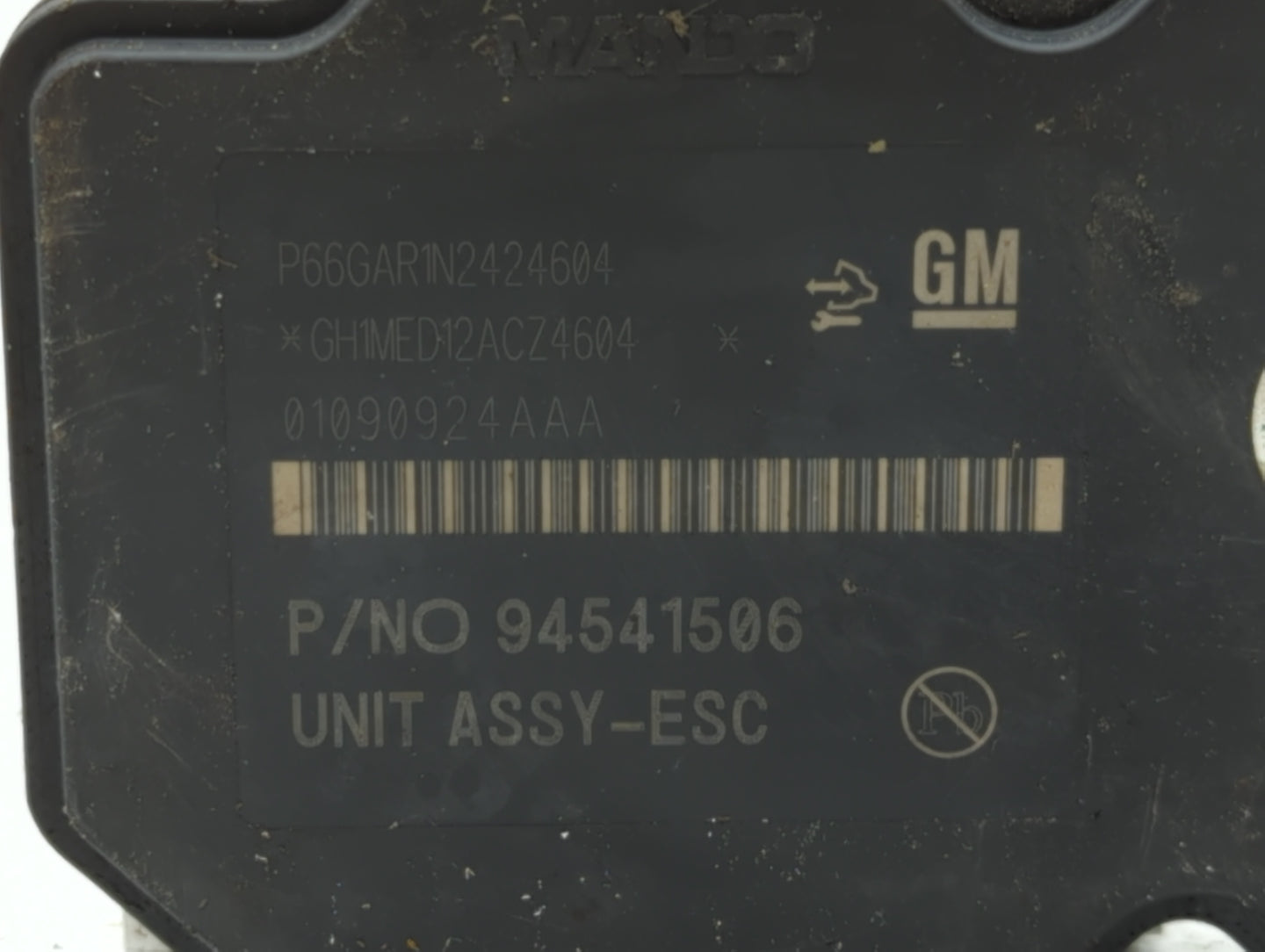 2015 Chevrolet Trax ABS Pump Control Module Replacement P/N:94541506 688250455, 42403007 Fits OEM Used Auto Parts - Oemuseda