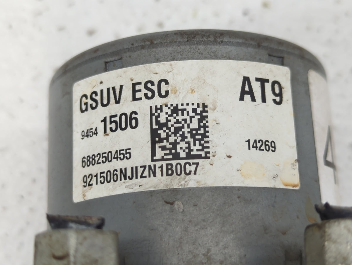 2015 Chevrolet Trax Anti-Lock Brake ABS Pump Module Actuator OEM P/N:94541506 688250455, 42403007 Fits OEM Used Auto Parts -
