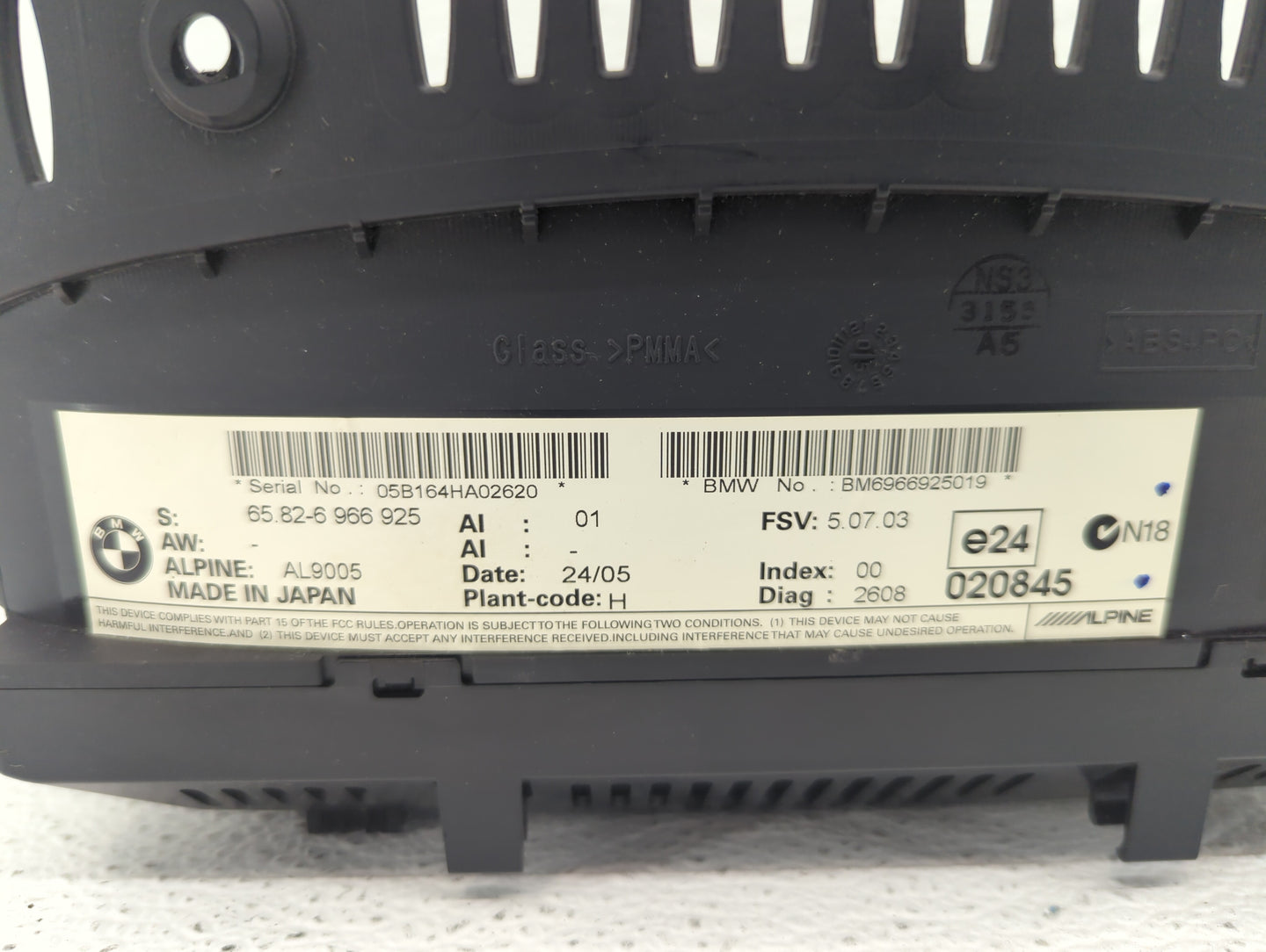 2015 Chevrolet Trax Instrument Cluster Speedometer Gauges P/N:65 82-6 966 925 6 966 925 Fits OEM Used Auto Parts - Oemusedau