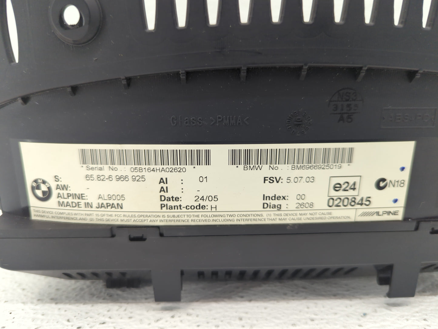 2015 Chevrolet Trax Instrument Cluster Speedometer Gauges P/N:65 82-6 966 925 6 966 925 Fits OEM Used Auto Parts - Oemusedau