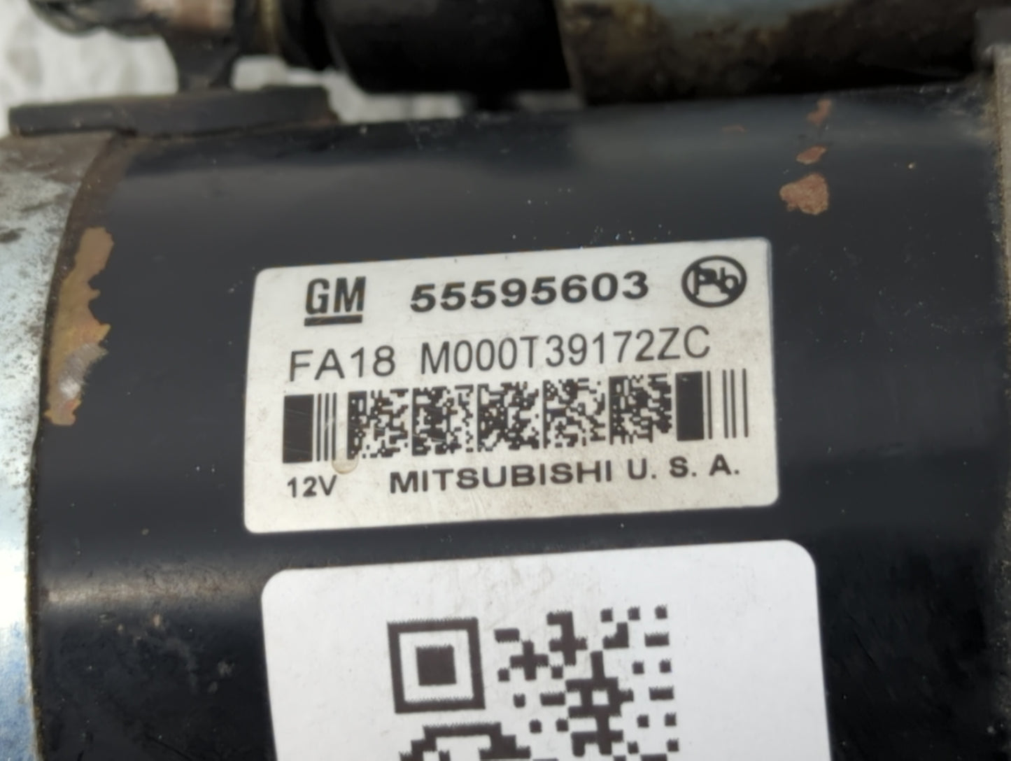 2013-2021 Chevrolet Trax Car Starter Motor Solenoid OEM P/N:M000T39272ZC 55595603 Fits OEM Used Auto Parts - Oemusedautopart