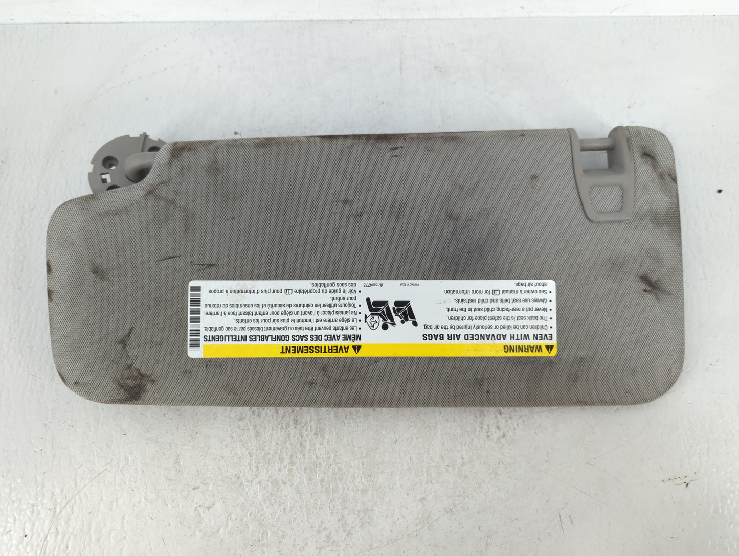 2015-2016 Chevrolet Trax Sun Visor Shade Replacement Passenger Right Mirror Fits Fits 2015 2016 OEM Used Auto Parts - Oemuse