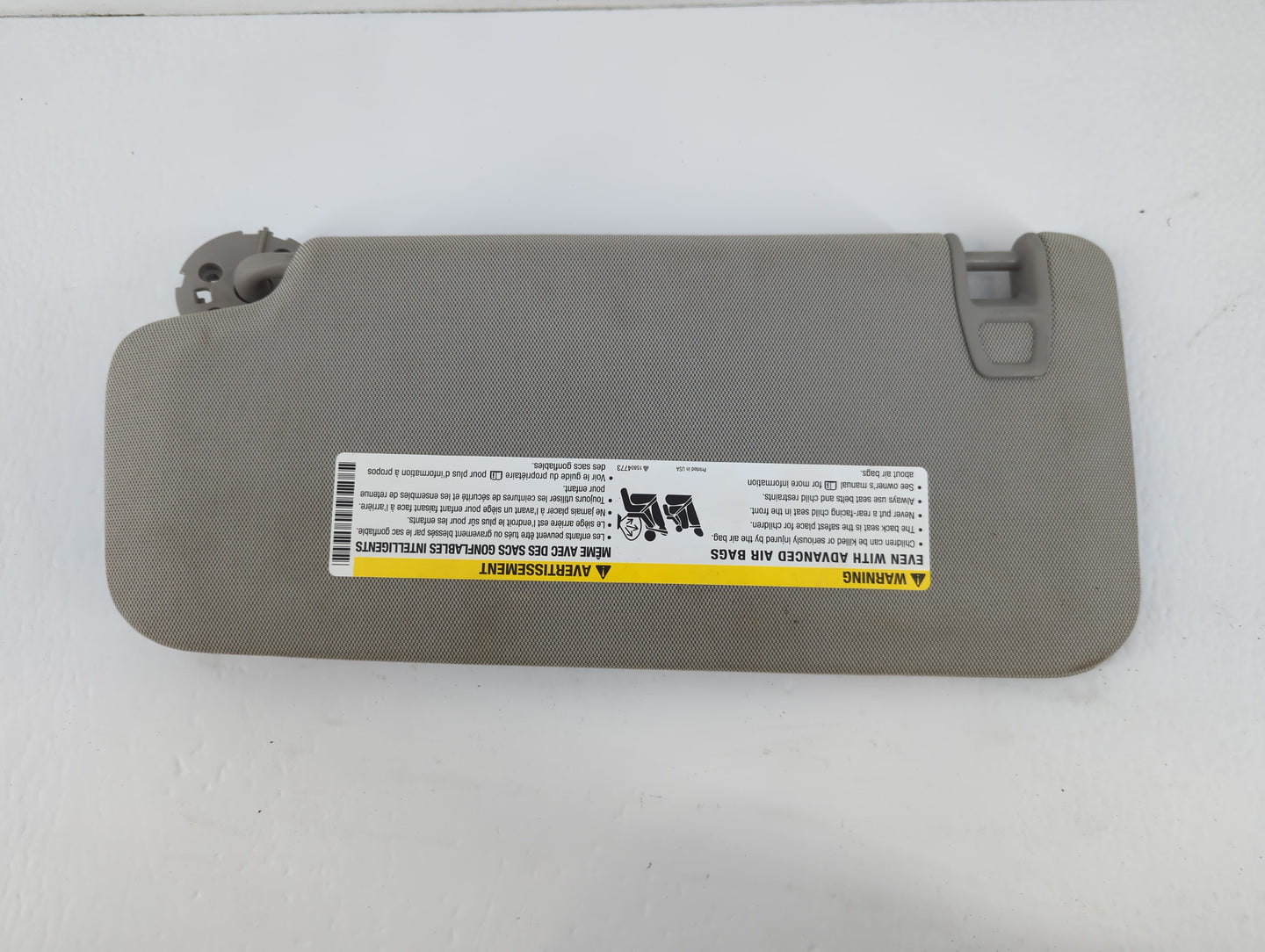 2013-2015 Chevrolet Trax Sun Visor Shade Replacement Passenger Right Mirror Fits Fits 2013 2014 2015 2016 2017 2018 2019 202