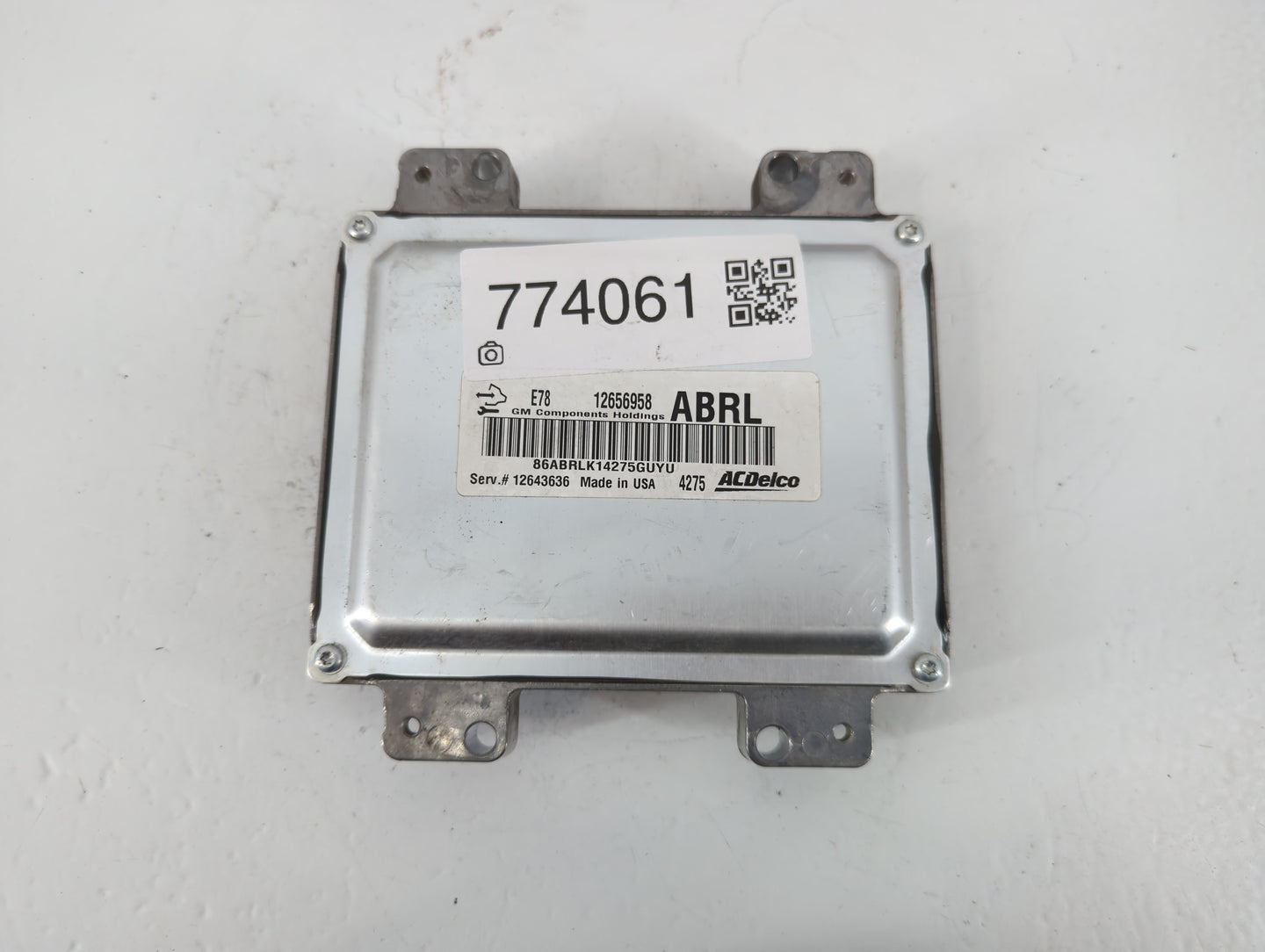 2013-2016 Chevrolet Trax PCM Engine Control Computer ECU ECM PCU OEM P/N:12643636 12656958 Fits Fits 2011 2012 2013 2014 201