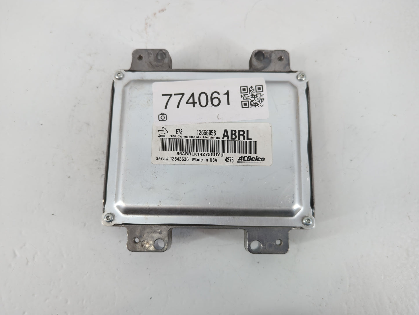 2013-2016 Chevrolet Trax PCM Engine Control Computer ECU ECM PCU OEM P/N:12643636 12656958 Fits Fits 2011 2012 2013 2014 201