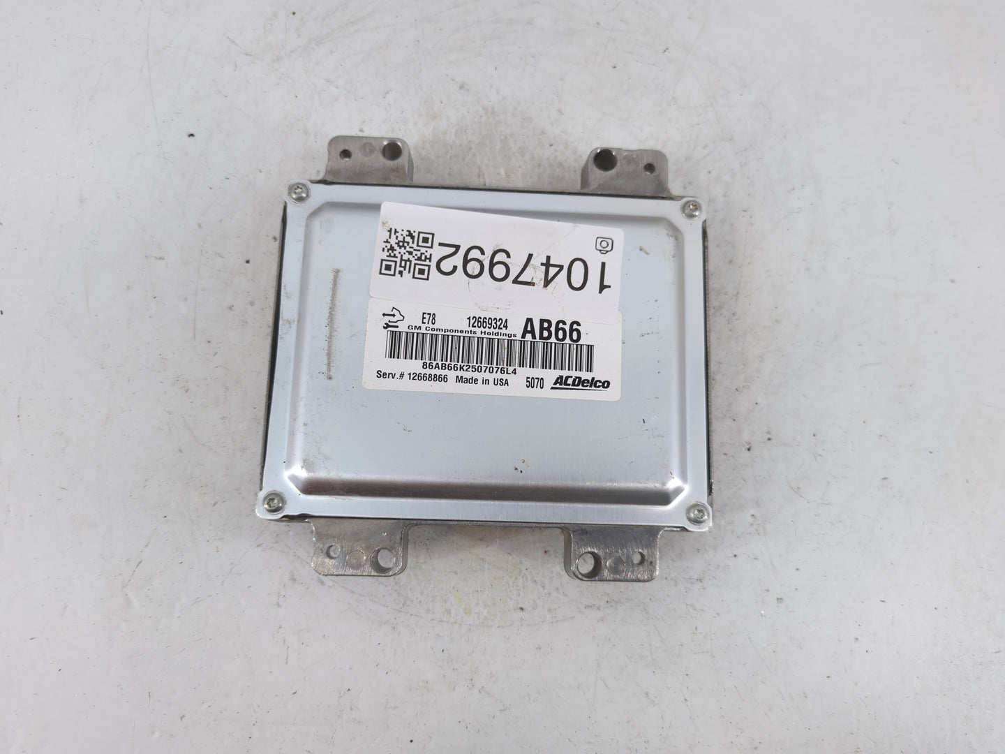 2011-2015 Chevrolet Volt PCM Engine Control Computer ECU ECM PCU OEM P/N:12669324 Fits Fits 2011 2012 2013 2014 2015 2016 OE