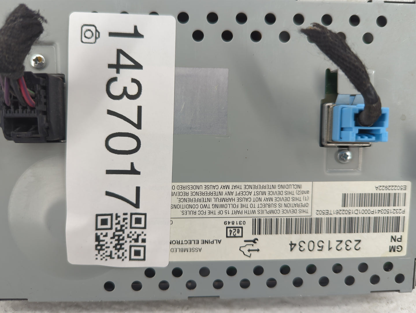2011-2015 Chevrolet Volt Information Display Screen - Oemusedautoparts1.com