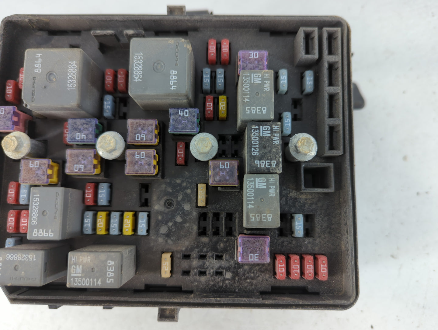 2015 Chrysler 200 Fusebox Fuse Box Panel Relay Module P/N:13663438-01 Fits OEM Used Auto Parts - Oemusedautoparts1.com