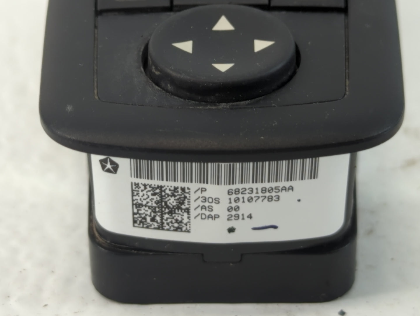 2015-2017 Chrysler 200 Master Power Window Switch Replacement Driver Side Left P/N:68231805AA Fits Fits 2013 2014 2015 2016 