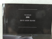 2015 Chrysler 200 Owners Manual Book Guide OEM Used Auto Parts - Oemusedautoparts1.com