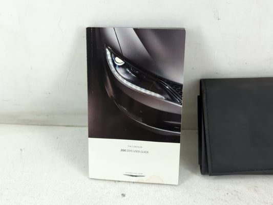 2015 Chrysler 200 Owners Manual Book Guide P/N:15UF-926-AA OEM Used Auto Parts