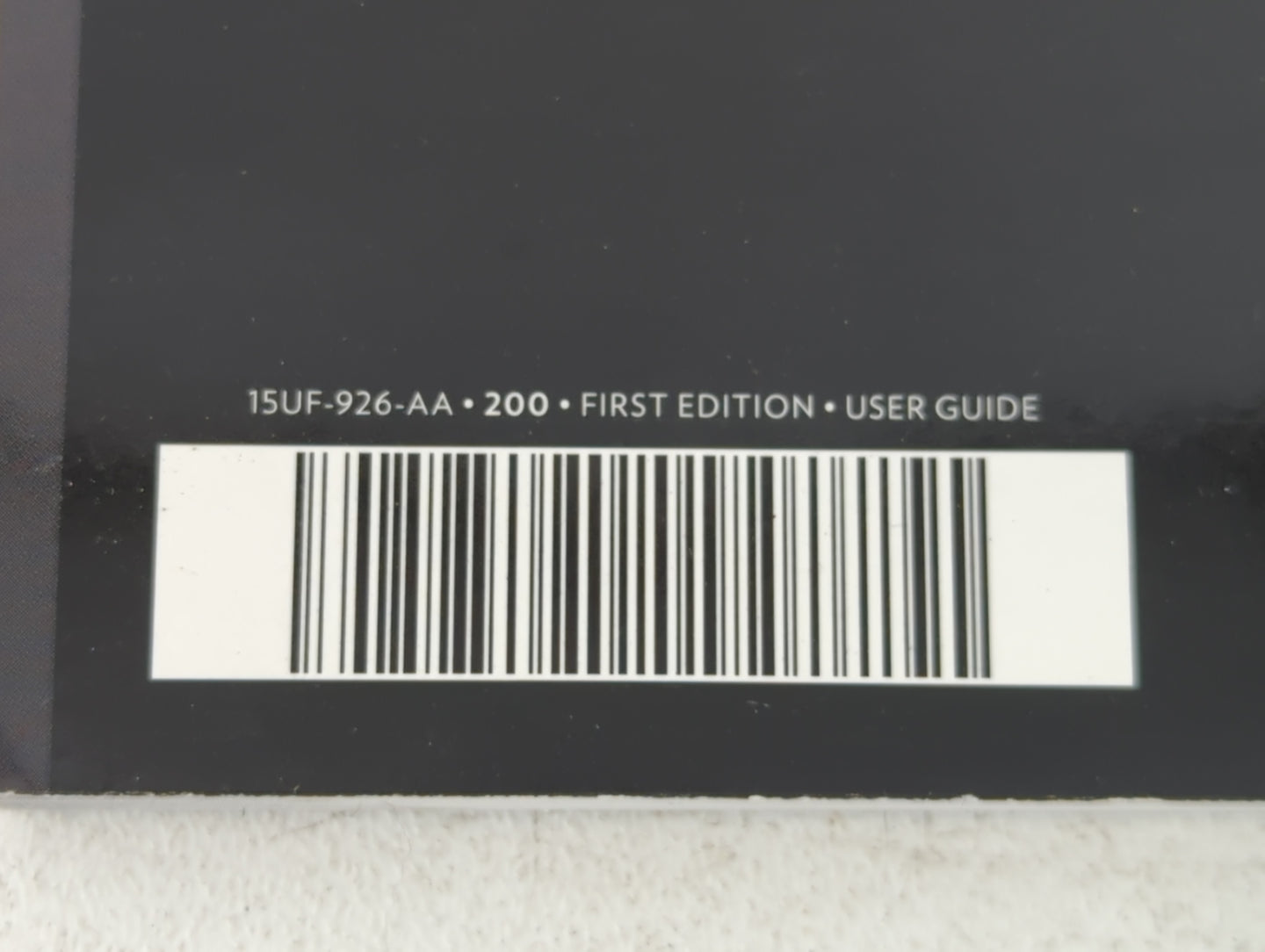 2015 Chrysler 200 Owners Manual Book Guide P/N:15UF-926-AA OEM Used Auto Parts - Oemusedautoparts1.com