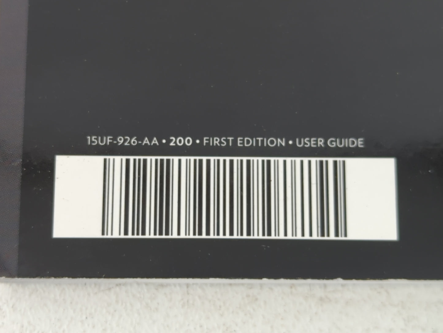 2015 Chrysler 200 Owners Manual Book Guide P/N:15UF-926-AA OEM Used Auto Parts - Oemusedautoparts1.com