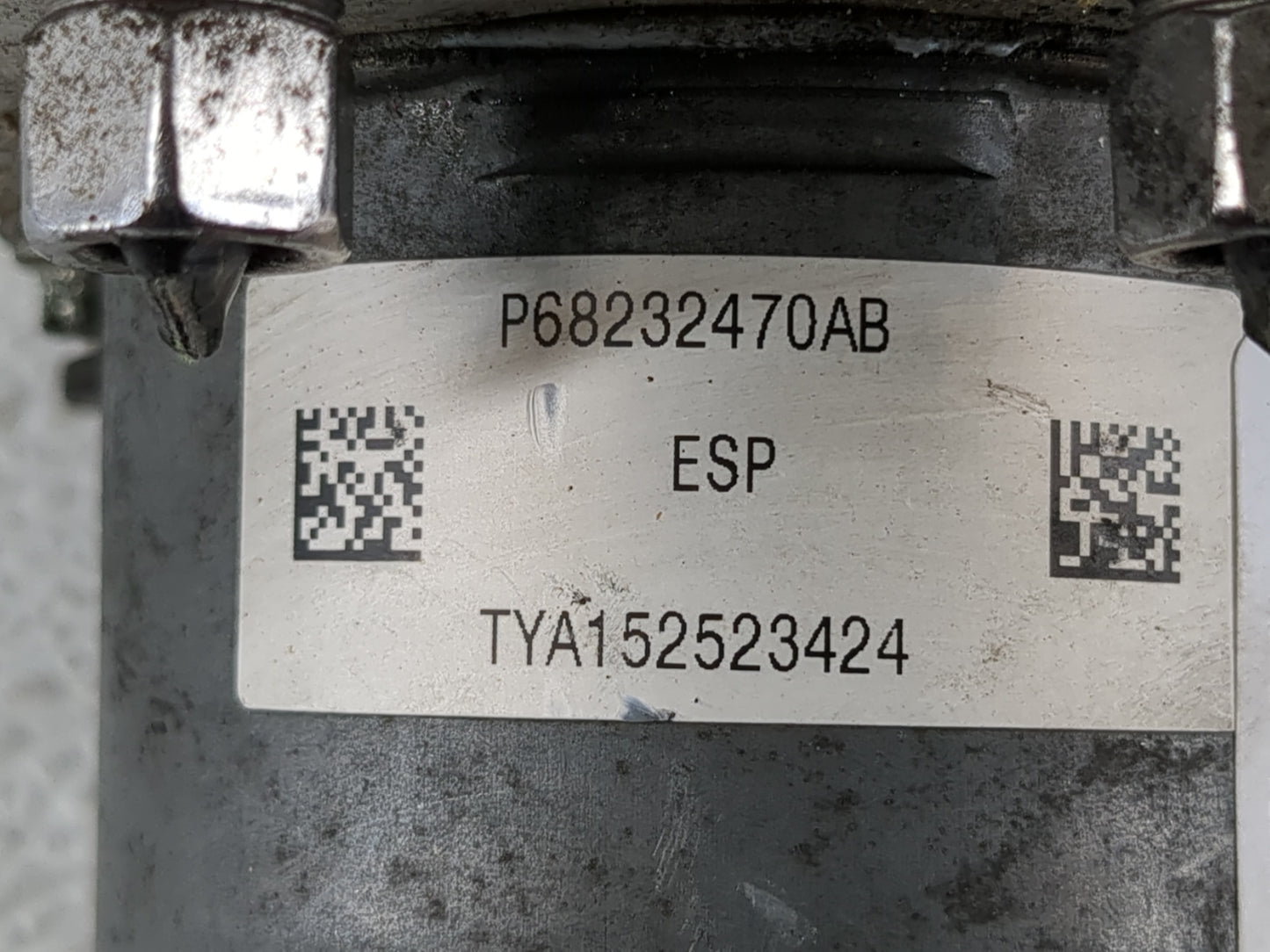 2015 Chrysler 200 ABS Pump Control Module Replacement P/N:P68232470AB Fits OEM Used Auto Parts - Oemusedautoparts1.com